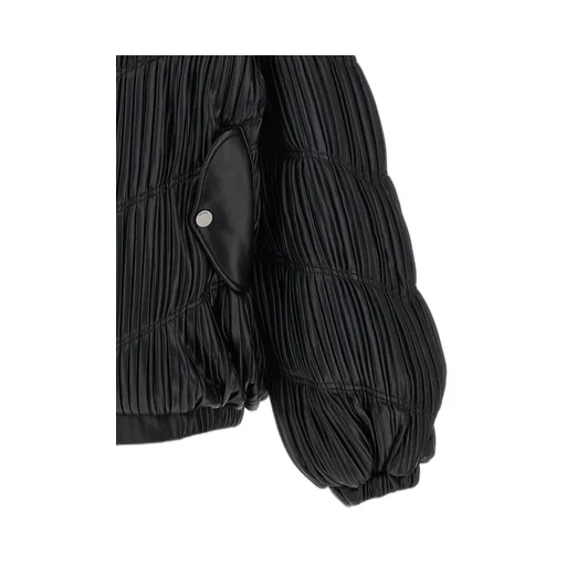 Rotate Pleated Bomber Jacket