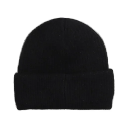 Rotate Logo Patch Ribbed-Knit Beanie