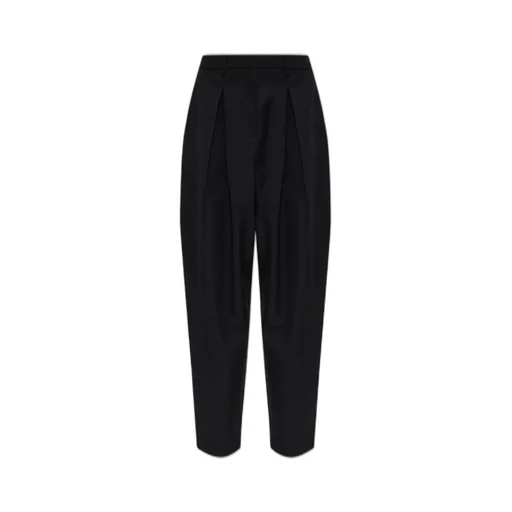 Rotate Pleated High-Waisted Pants