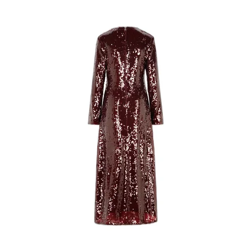 Rotate Sequin Embellished Maxi Dress