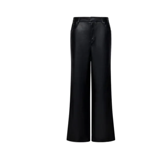 Rotate 5-Pocket Wide-Leg Trousers