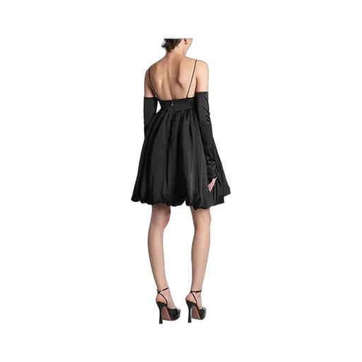 Rotate Thin Strap Ballon Design Mini Dress