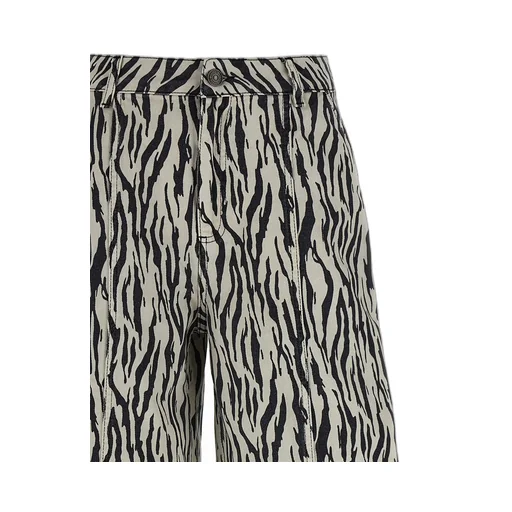 Rotate Printed Twill Cargo Pants