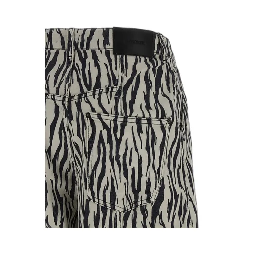 Rotate Printed Twill Cargo Pants