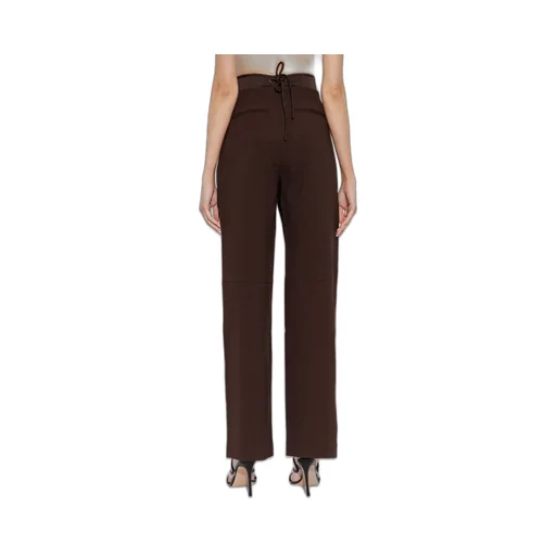 Rotate High-Waist Straight-Leg Pants