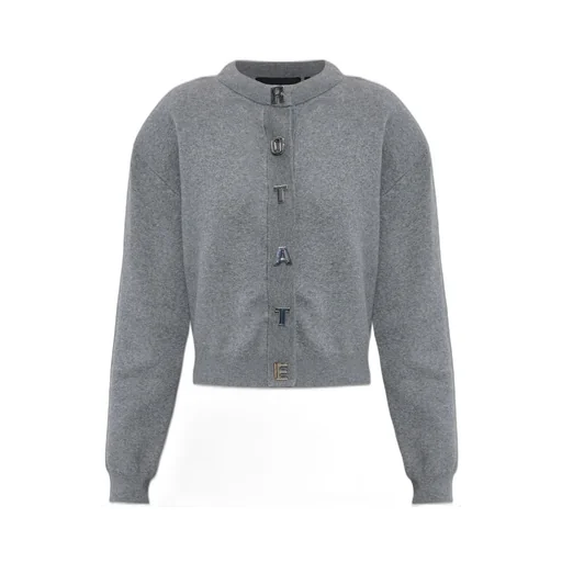 Rotate Logo Buttoned Cardigan