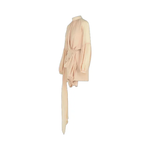 Rotate Strap Tie Fastened Mini Dress