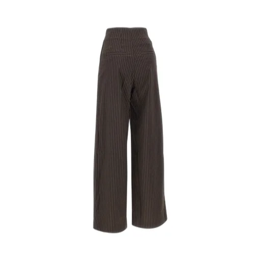 Rotate Pinstripe Wide Leg Pants