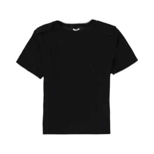 Rotate Scalloped Trim Top