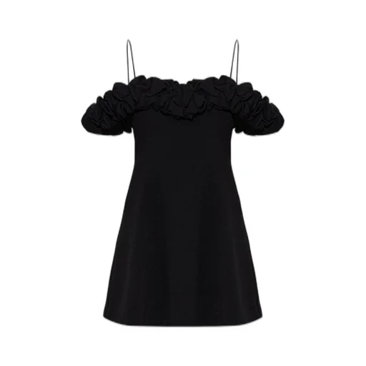 Rotate Crepe A-Line Mini Dress