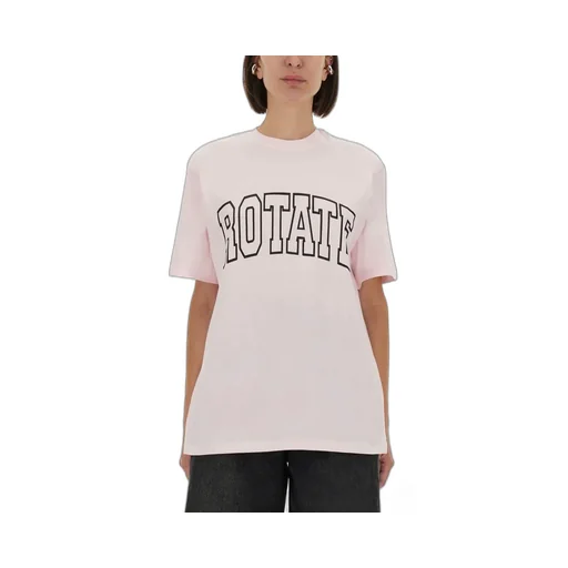 Rotate Logo Printed Crewneck T-Shirt