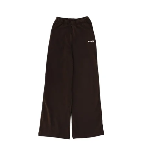 Rotate Organic Cotton Wide-Leg Pants