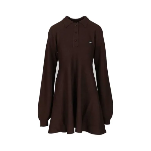 Rotate Knit Polo Dress