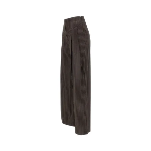 Rotate Pinstripe Wide Leg Pants