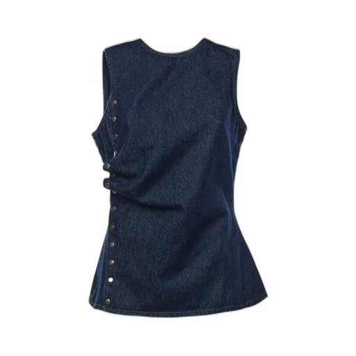 Rotate Denim Sleeveless Top