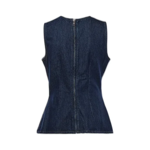 Rotate Denim Sleeveless Top
