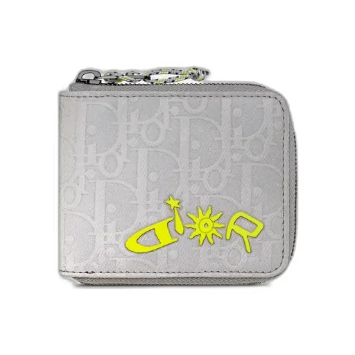 Dior And Lewis Hamilton Zipped Wallet