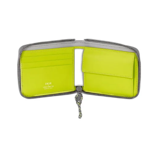 Dior And Lewis Hamilton Zipped Wallet