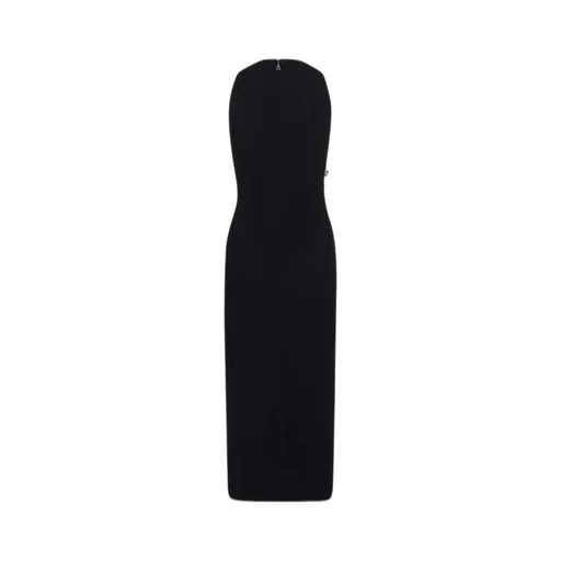 Rotate Button Detailed Sleeveless Dress