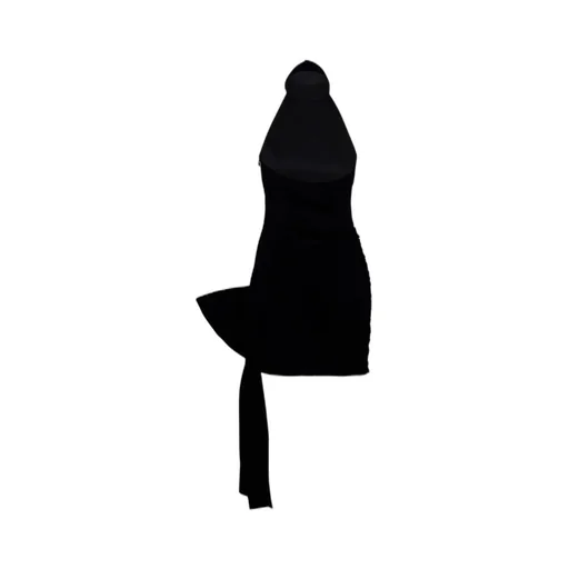 Rotate Satin Bow Dress