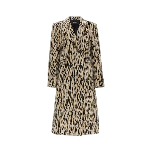 Rotate Venetta Animal Print Coat