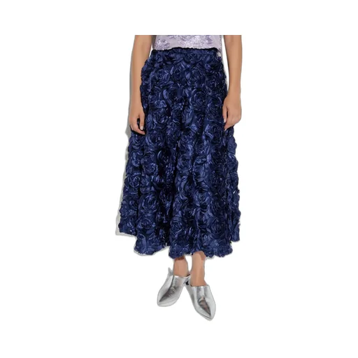 Rotate Floral Motif Skirt
