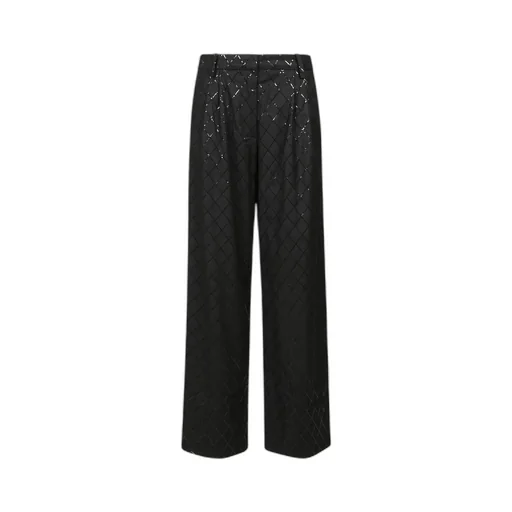 Rotate Wide Leg Sequin Pants