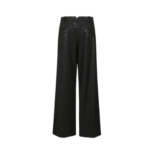 Rotate Wide Leg Sequin Pants