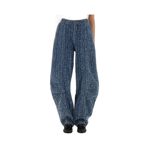 Rotate Denim Loose Fit Pants