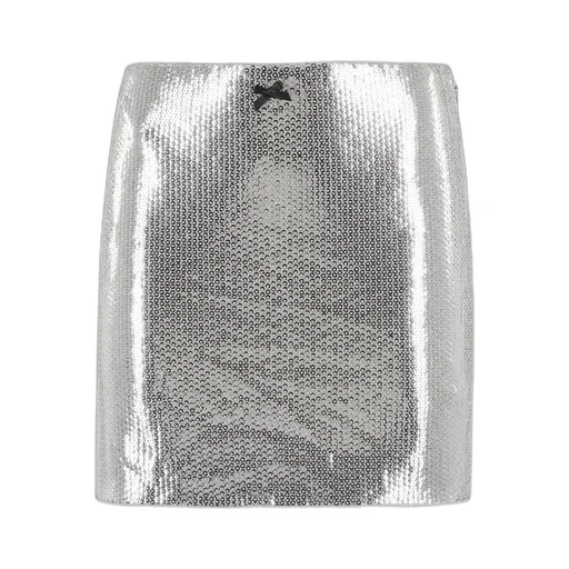 Rotate Sequin-Embellished Mini Skirt