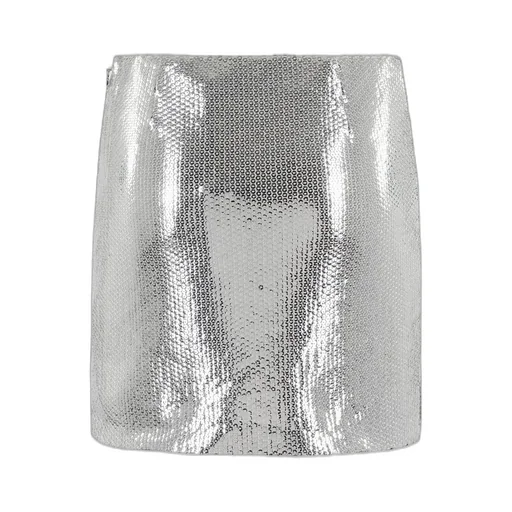 Rotate Sequin-Embellished Mini Skirt