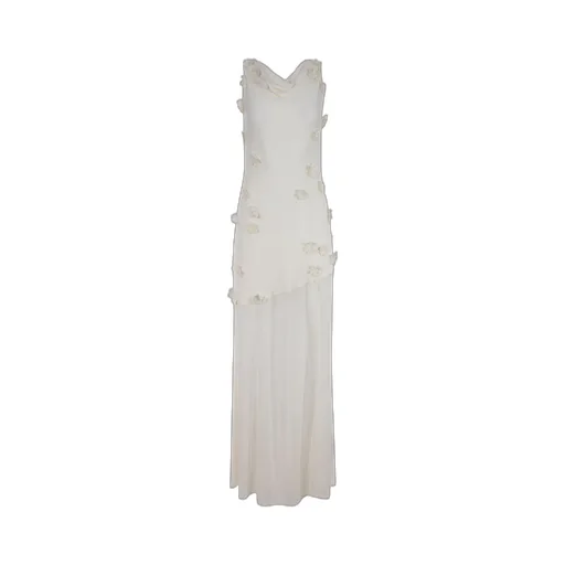 Rotate Floral Embellished Sleeveless Dress