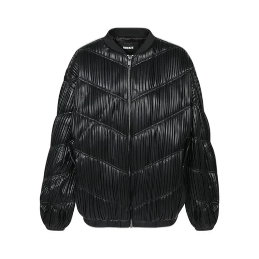 Rotate Pleated Bomber Jacket