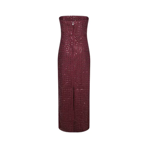 Rotate Beaded Embroidered Long Dress