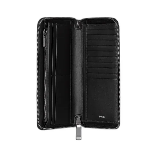 Long Vertical Zipped Wallet