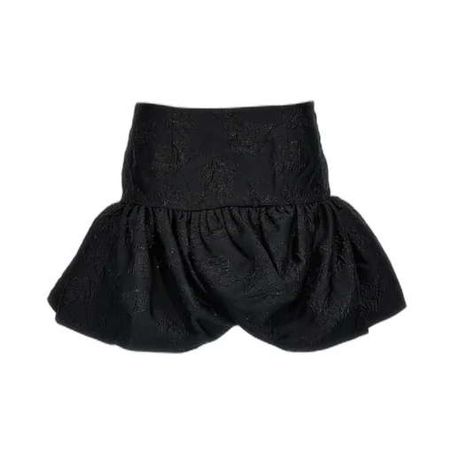 Rotate Monogram Jacquard Mini Skirt