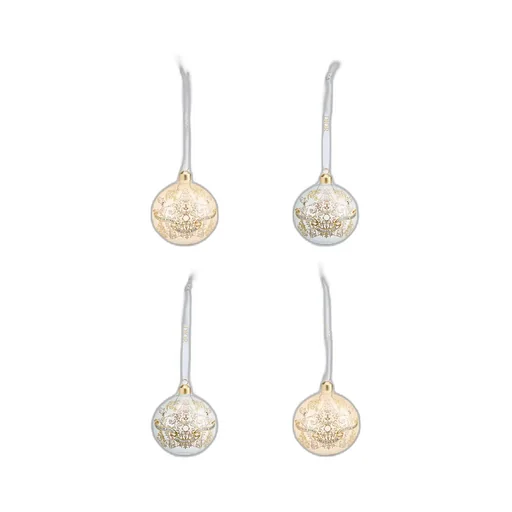 Set Of Four Christmas Ornaments
