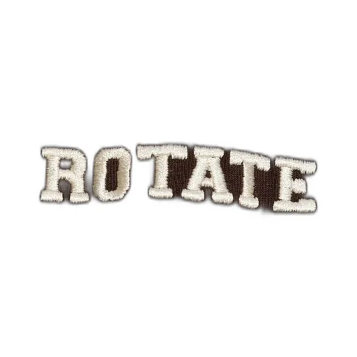 Rotate Embroidered Logo T-Shirt