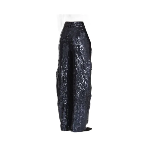 Rotate Sequin Embellished Cargo Pants