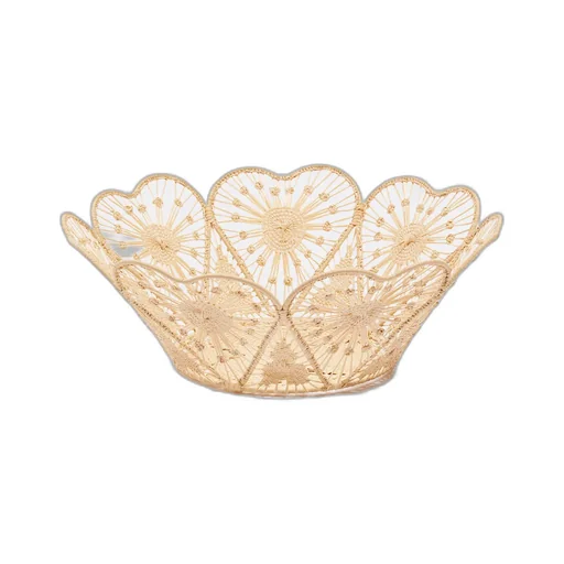 Set Of Two Baskets With Heart Motif
