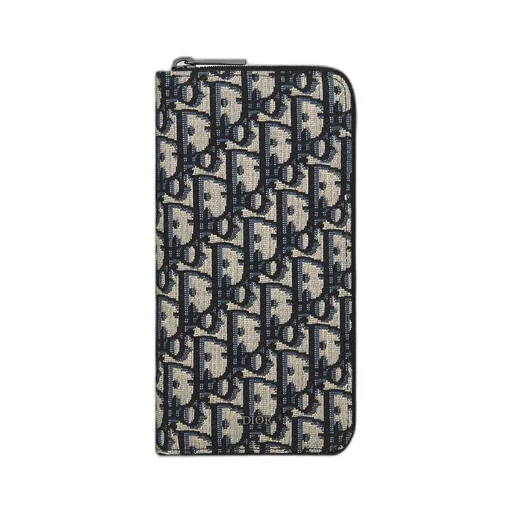 Long Vertical Zipped Wallet