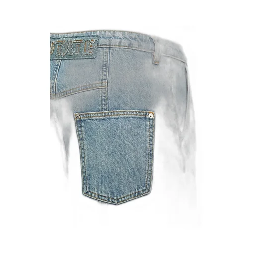 Rotate High-Waisted Sculptured Jeans