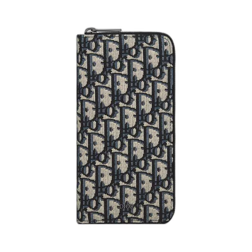 Long Vertical Zipped Wallet