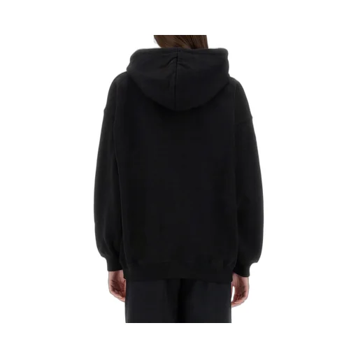 Rotate Logo Embroidered Drawstring Hoodie