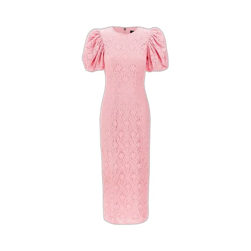 Rotate Lace Midi Dress