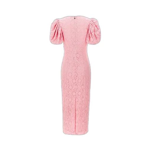 Rotate Lace Midi Dress