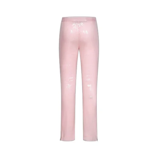 Rotate Mid-Rise Sequin-Embellished Trousers