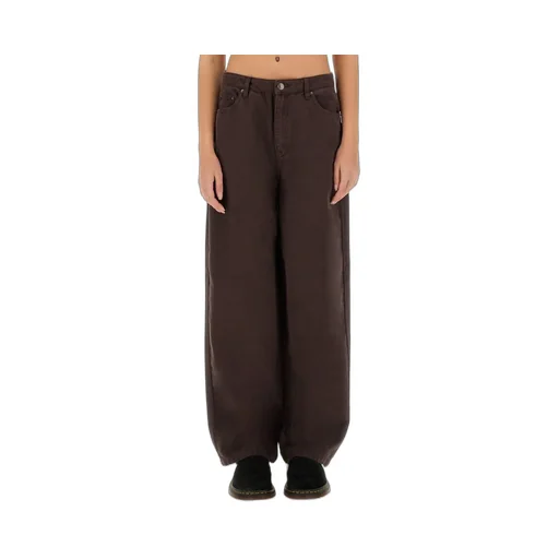 Rotate Relaxed Fit Wide Leg Pants