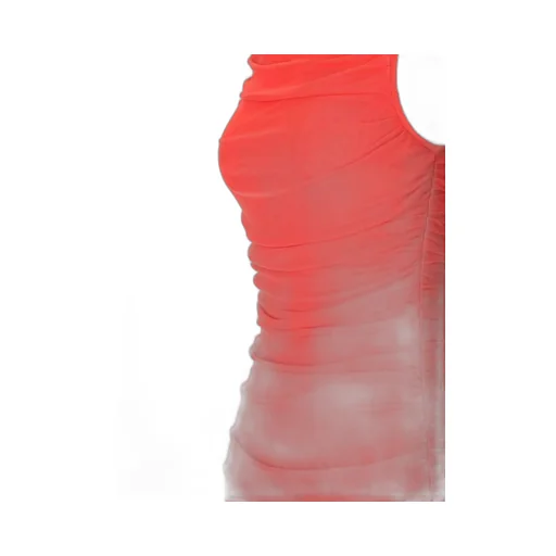 Rotate Mesh Sleeveless Midi Dress