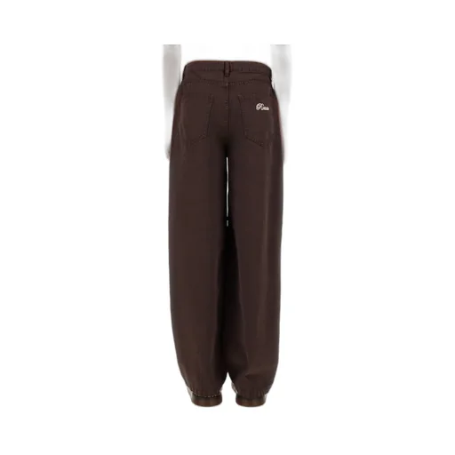 Rotate Relaxed Fit Wide Leg Pants